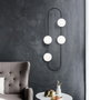 Opviq Abaküs - 4901 Lámpara de pared Blanco y Negro